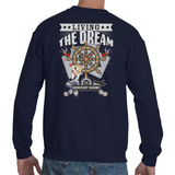 Merchant Marine: Living The Dream Sweatshirt (Print on Back)