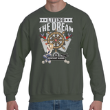 Merchant Marine: Living The Dream Sweatshirt (Print on Front)