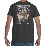 Merchant Marine: Living The Dream Men's T-Shirt (Print On Back)