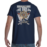 Merchant Marine: Living The Dream Men's T-Shirt (Print On Back)