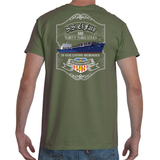 S.S. El Faro Memorial Design Men's T-Shirt - Print-Back