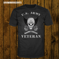 US Army Veteran: I'm Still Standing Tee - Front Print
