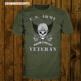 US Army Veteran: I'm Still Standing Tee - Front Print