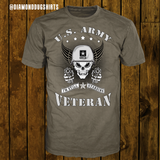 US Army Veteran: Still Standing Men's T-Shirt (Front Print)