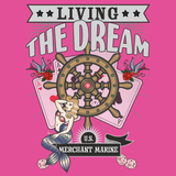 Merchant Marine: Living The Dream Sweatshirt (Print on Back)