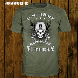 US Army Veteran: Still Standing Men's T-Shirt (Front Print)